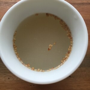 長芋の中華風スープ